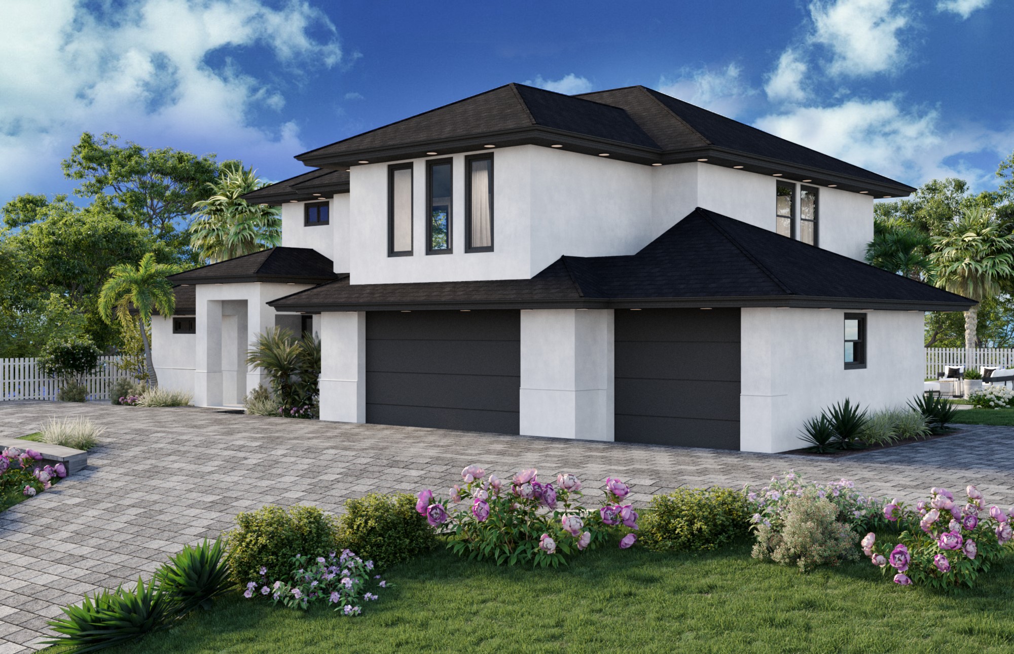 White Robe Building House White Cotton Model - Polo Builders - House remodeling, new construction
